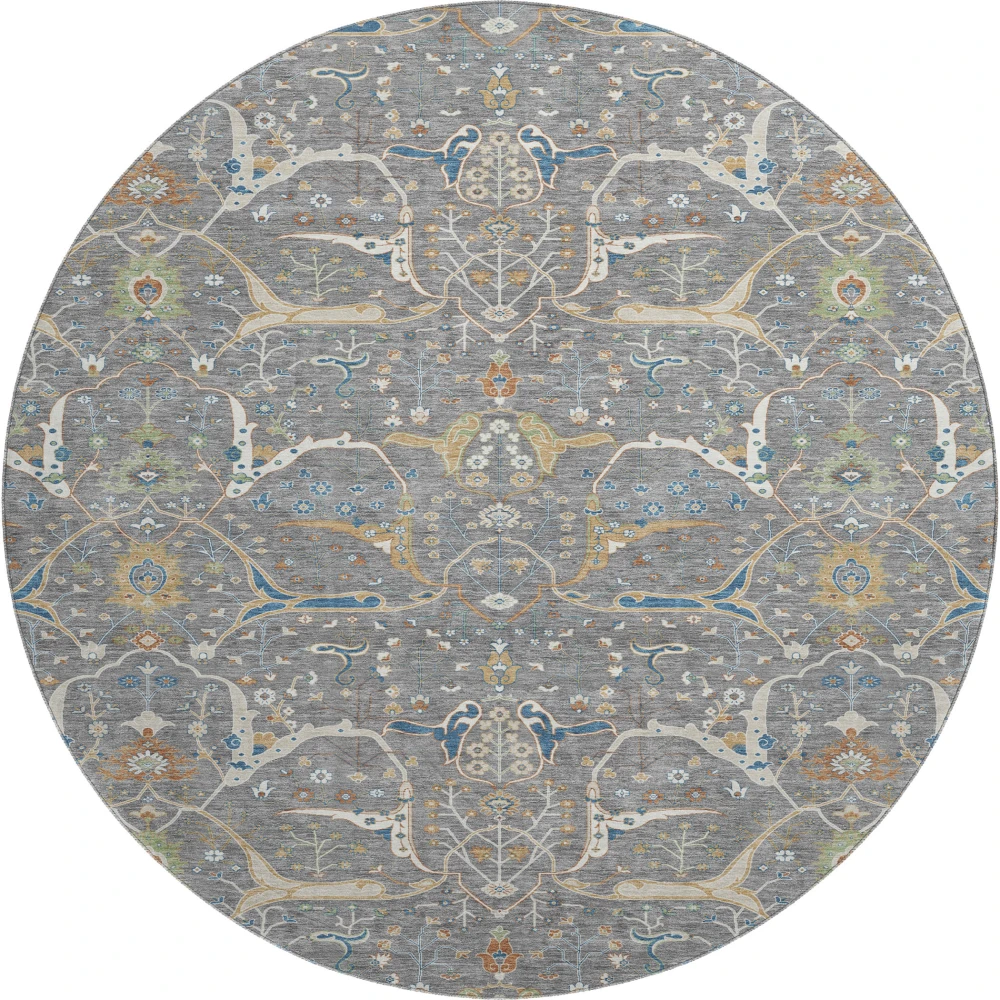 Mayfield AMF2250 Gray 8' x 8' Rug