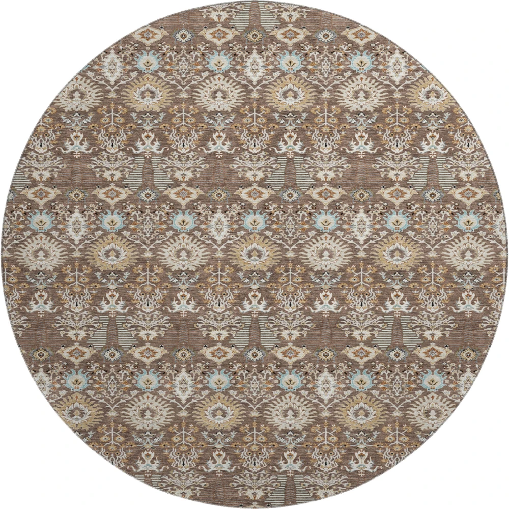 Mayfield AMF2251 Brown 8' x 8' Rug