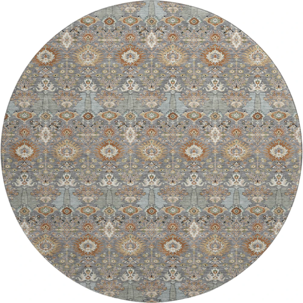 Mayfield AMF2251 Gray 8' x 8' Rug