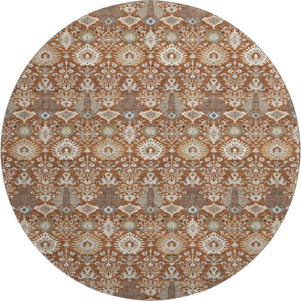 Mayfield AMF2251 Paprika 8' x 8' Rug