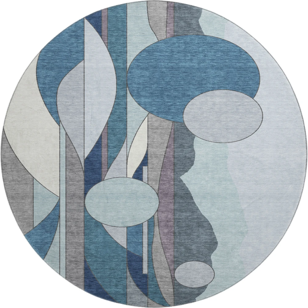 Mayfield AMF2252 Blue 8' x 8' Rug