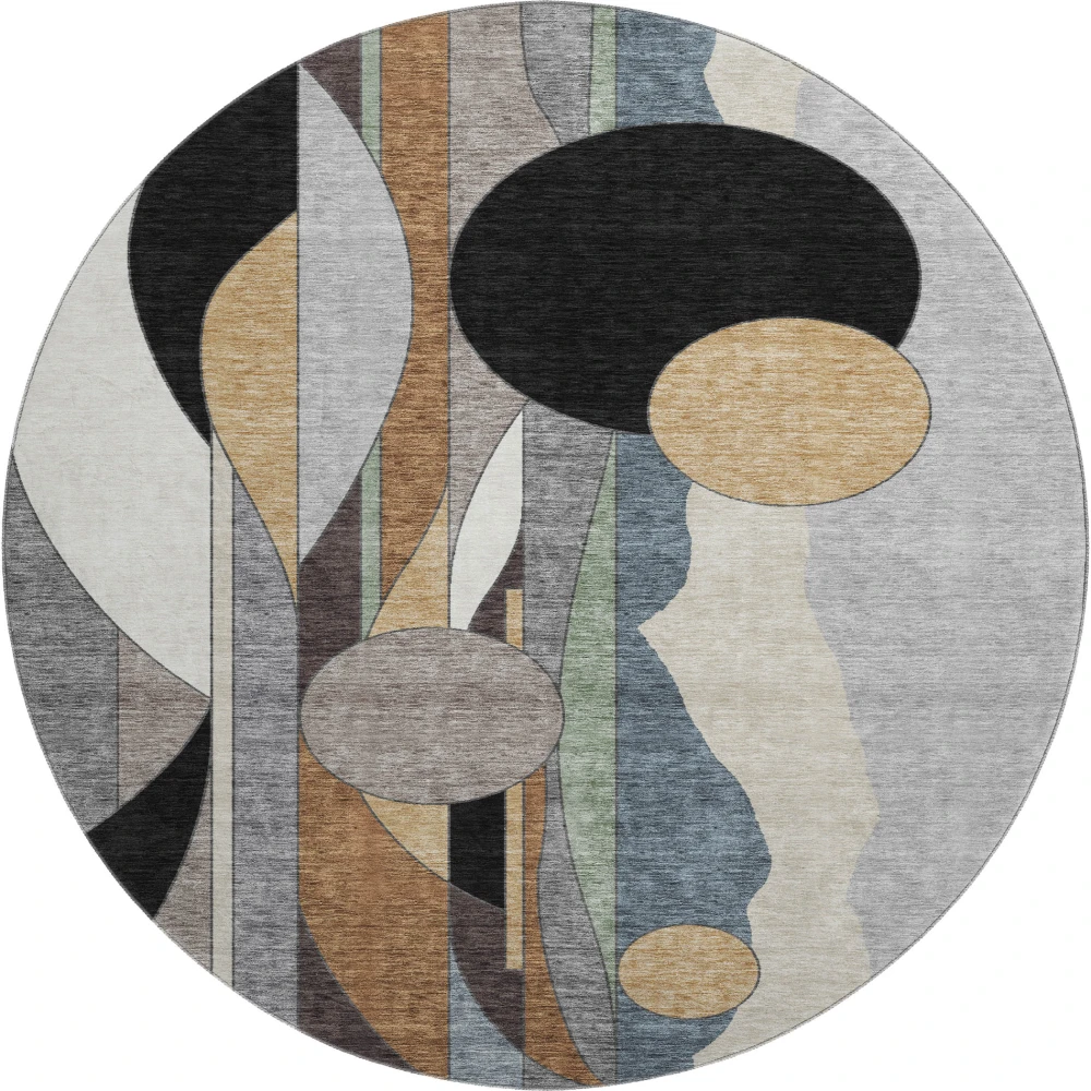 Mayfield AMF2252 Gray 8' x 8' Rug
