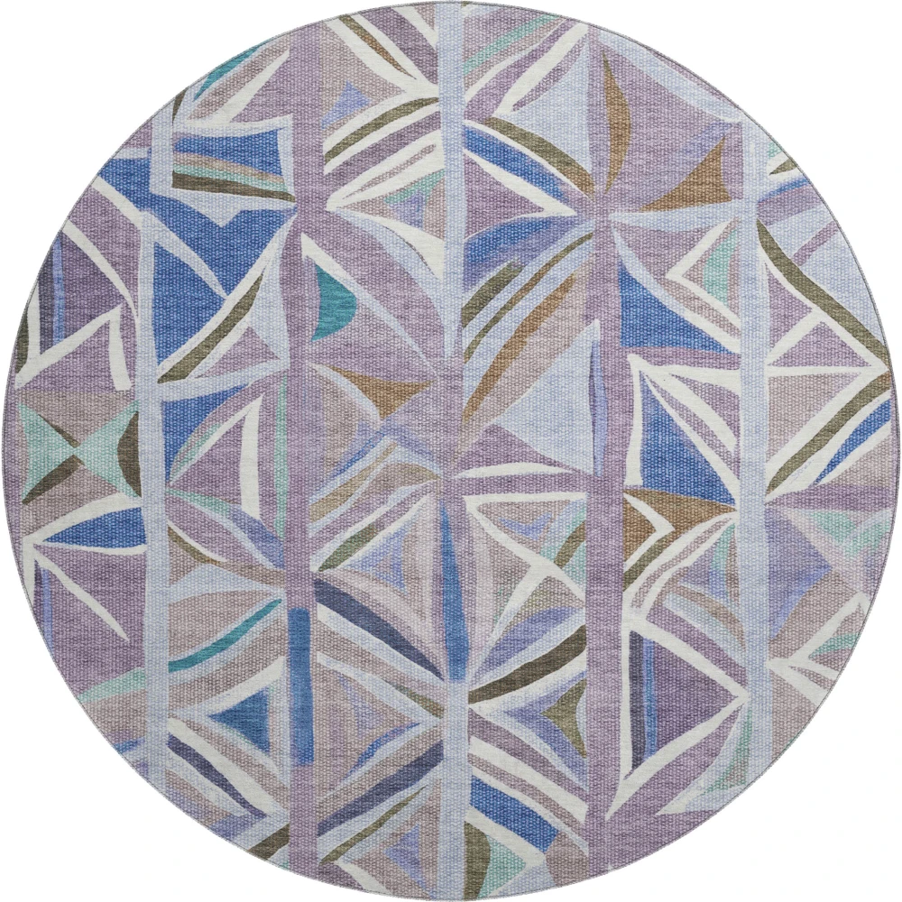 Mayfield AMF2253 Lavender 8' x 8' Rug