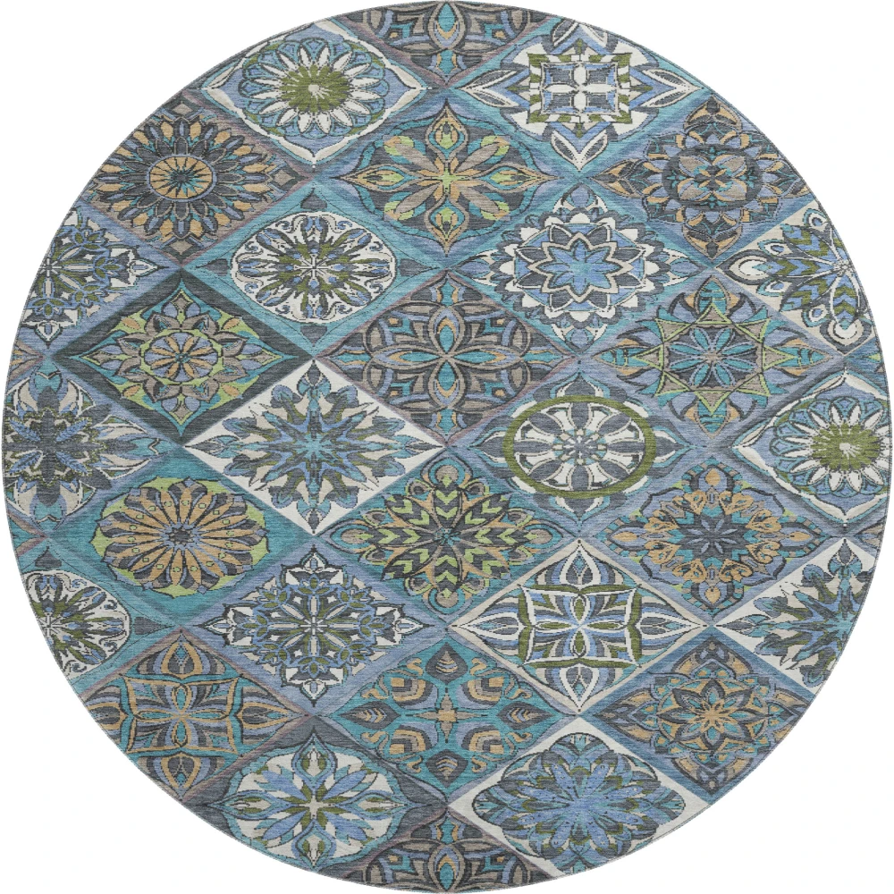 Mayfield AMF2256 Denim 8' x 8' Rug
