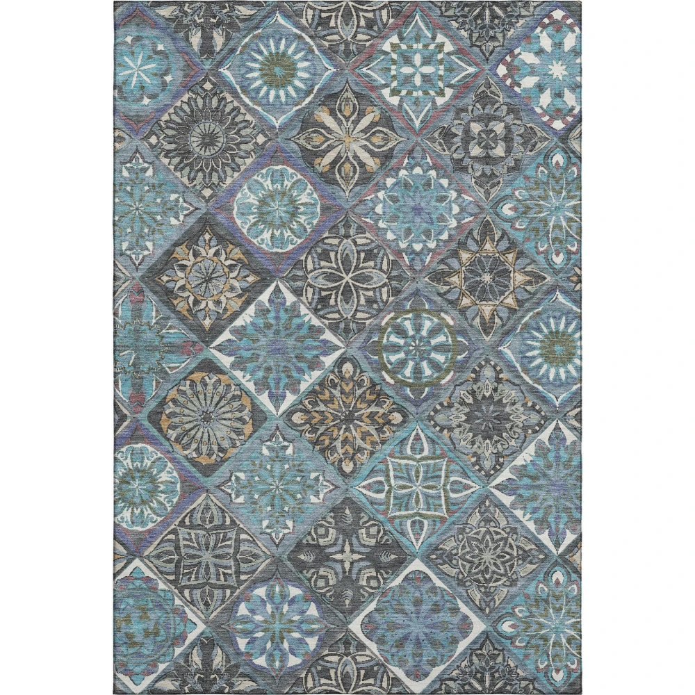 Mayfield AMF2256 Teal 9' x 12' Rug