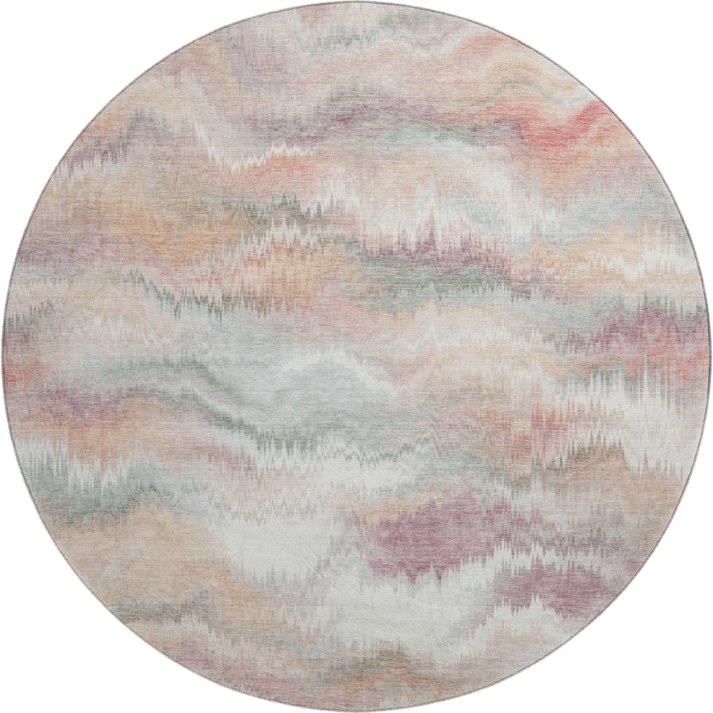 Mayfield AMF2258 Peach 8' x 8' Rug