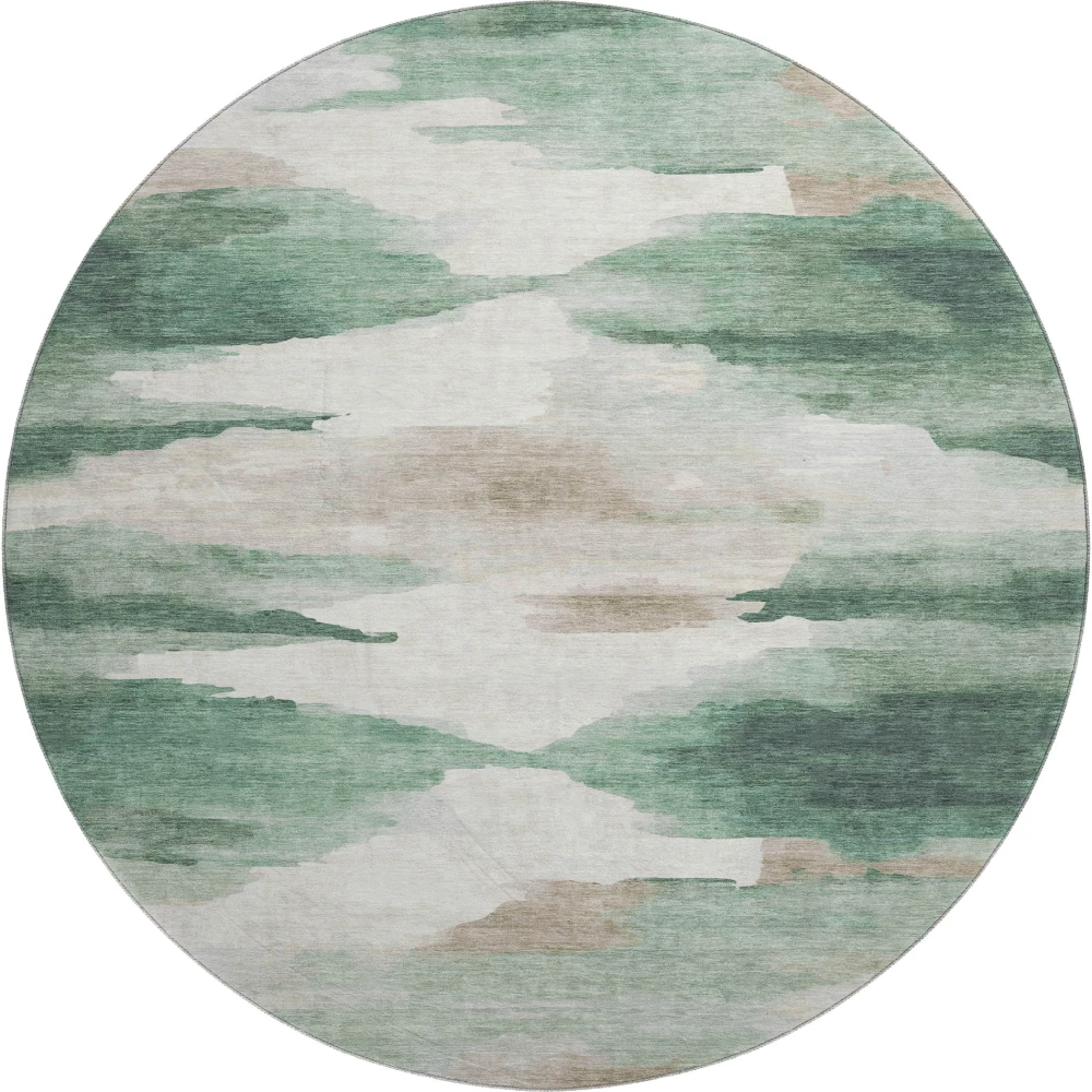 Mayfield AMF2259 Green 8' x 8' Rug