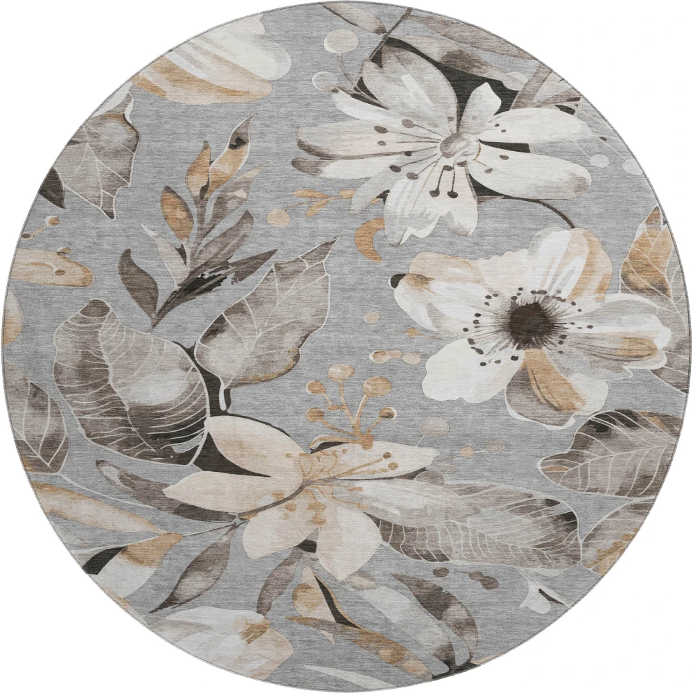 Mayfield AMF2260 Gray 8' x 8' Rug