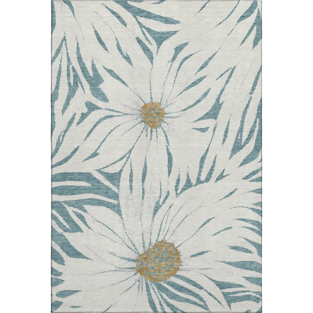 Mayfield AMF2263 Teal 3' x 5' Rug