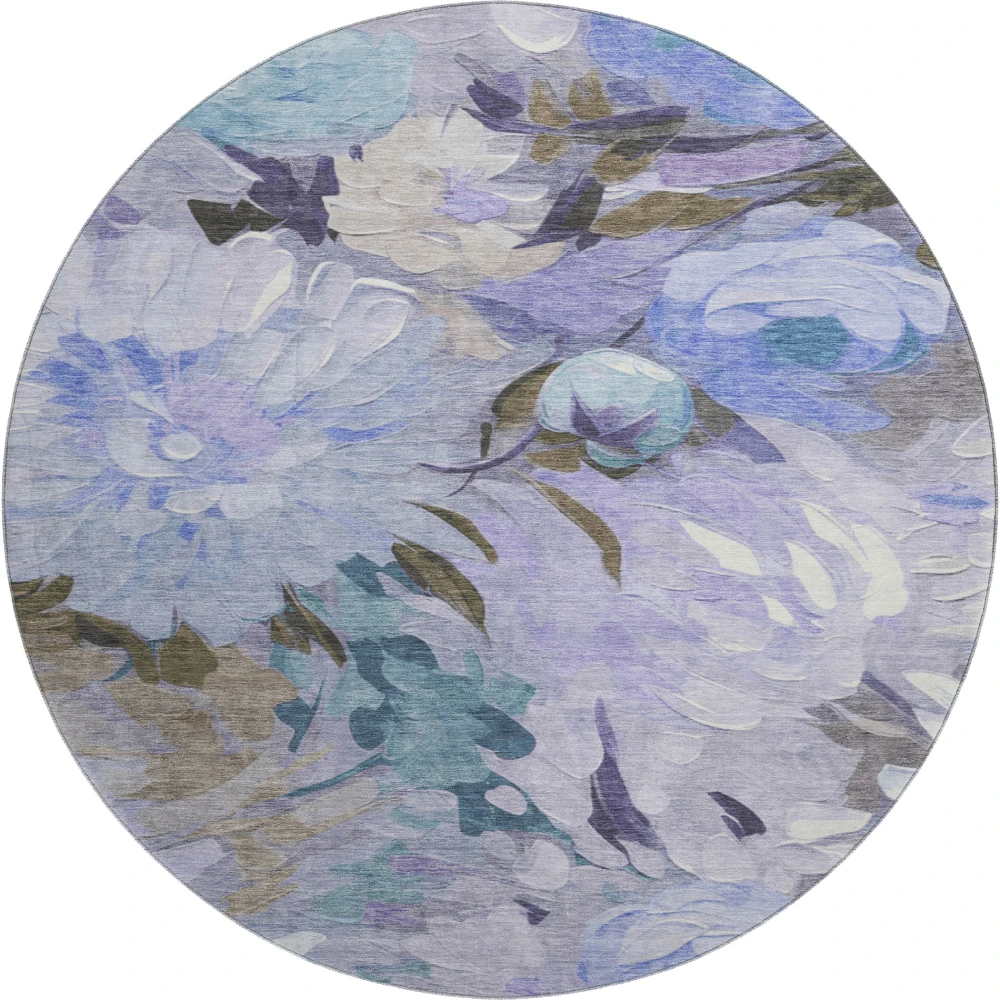 Mayfield AMF2264 Purple 8' x 8' Rug