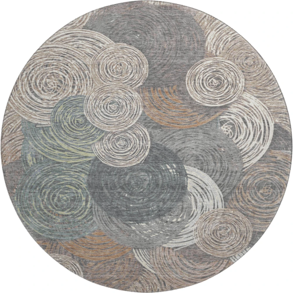 Mayfield AMF2267 Brown 8' x 8' Rug