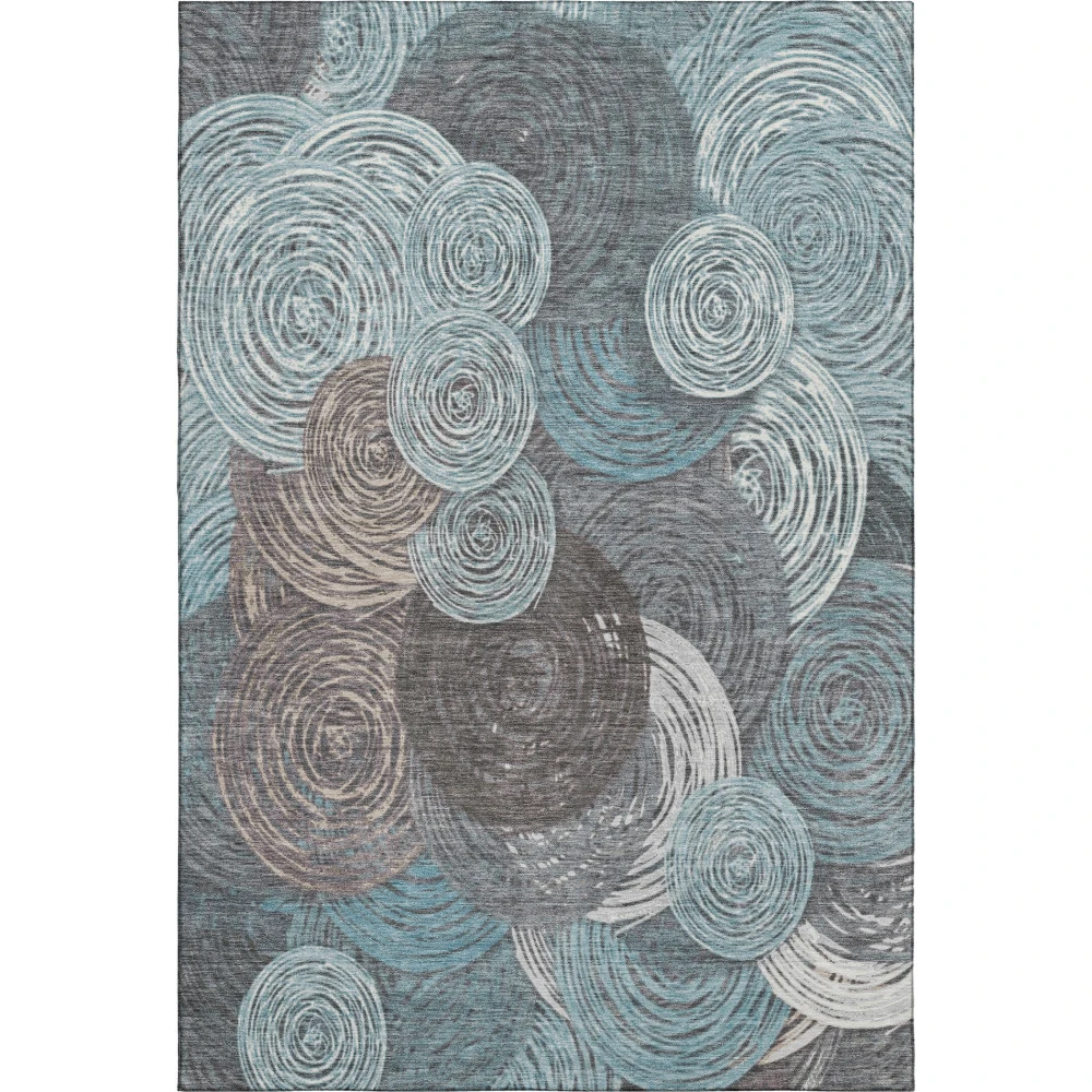 Mayfield AMF2267 Teal 3' x 5' Rug