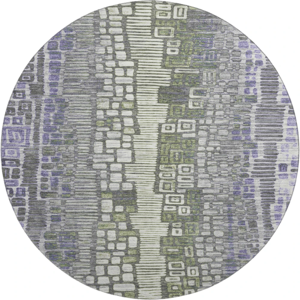 Mayfield AMF2268 Purple 8' x 8' Rug
