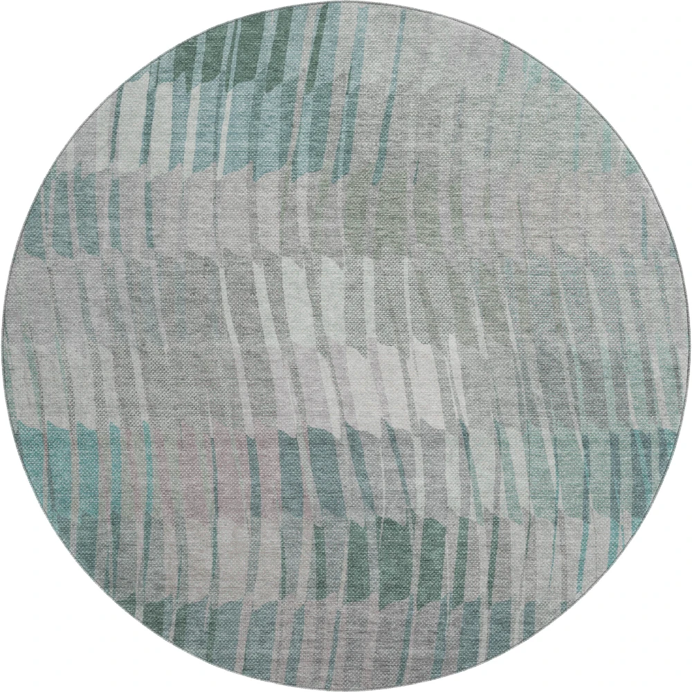 Mayfield AMF2271 Teal 8' x 8' Rug