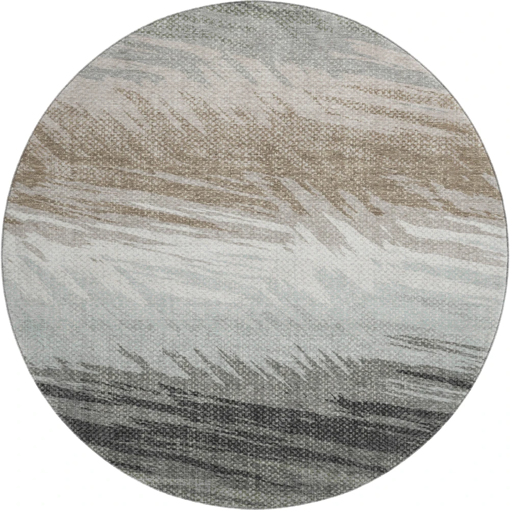 Mayfield AMF2272 Brown 8' x 8' Rug