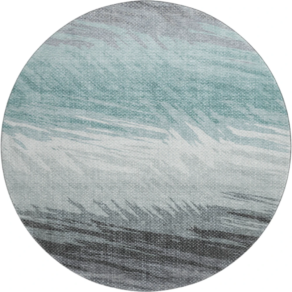 Mayfield AMF2272 Teal 8' x 8' Rug