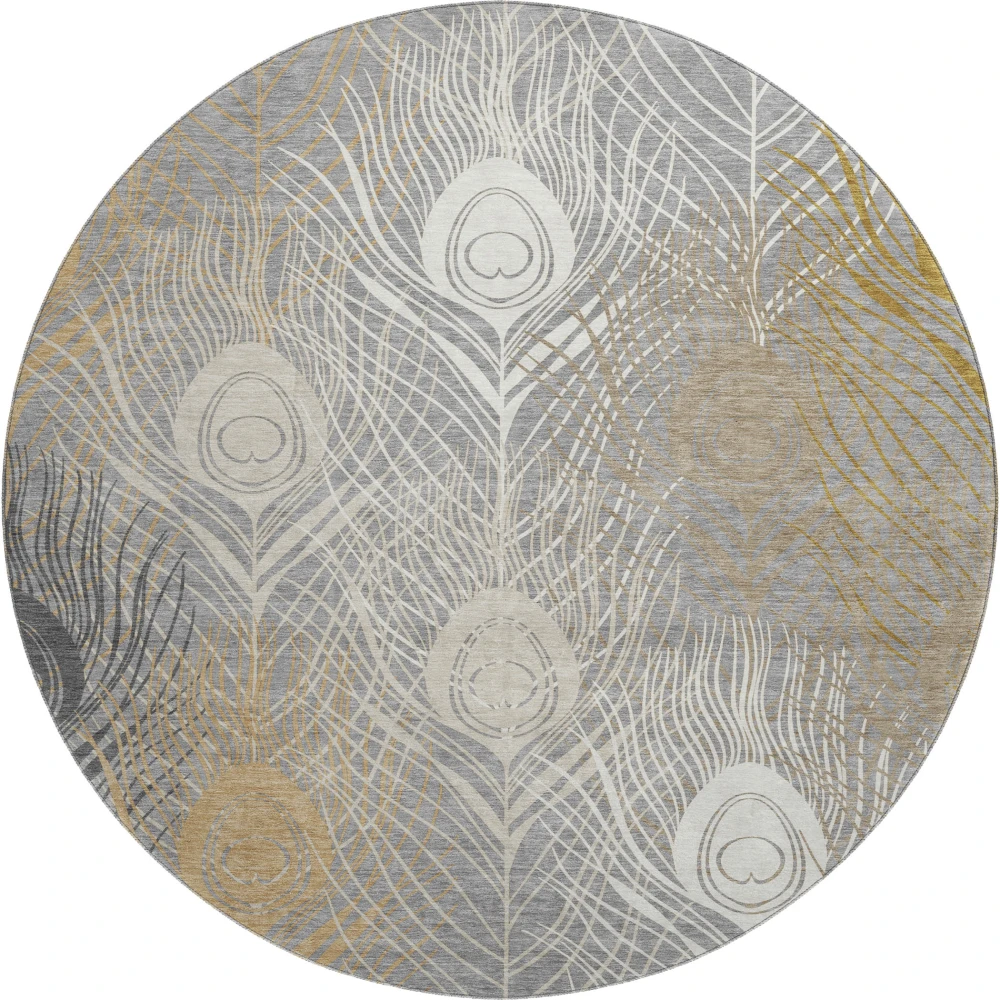 Mayfield AMF2273 Gray 8' x 8' Rug