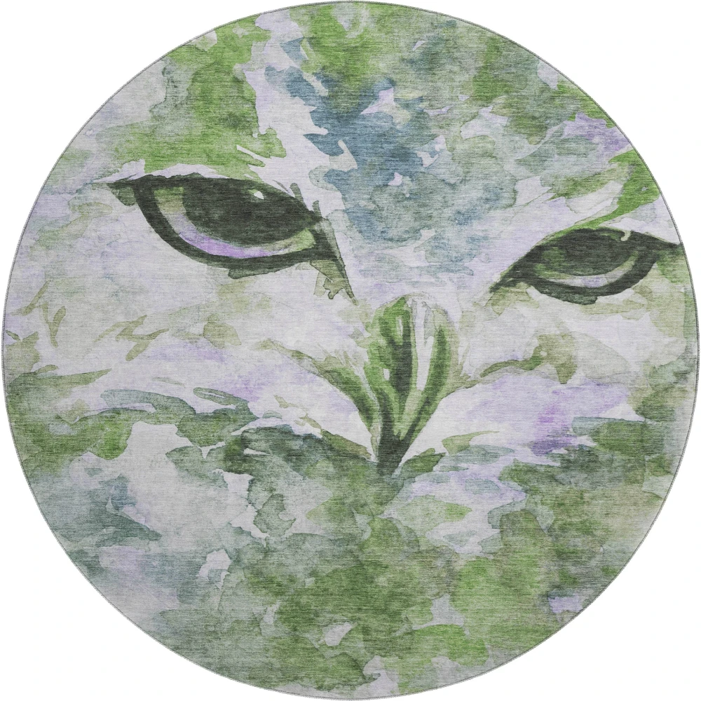 Mayfield AMF2274 Green 8' x 8' Rug