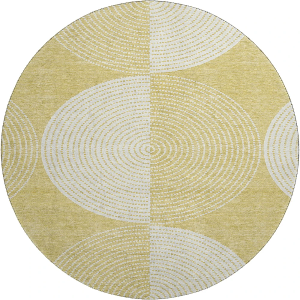 Mayfield AMF2275 Gold 8' x 8' Rug
