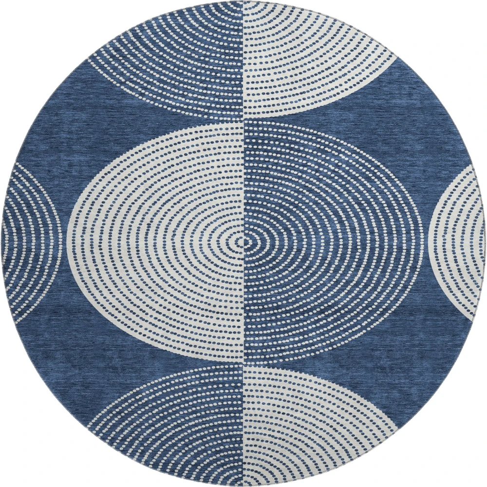 Mayfield AMF2275 Navy 8' x 8' Rug