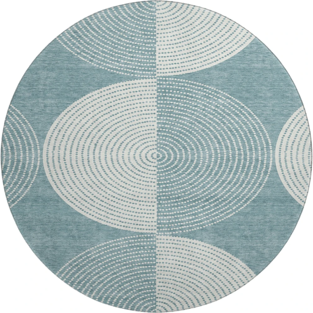 Mayfield AMF2275 Teal 8' x 8' Rug