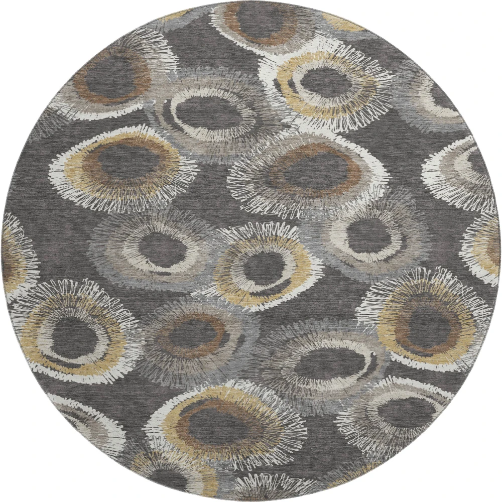 Mayfield AMF2278 Charcoal 8' x 8' Rug