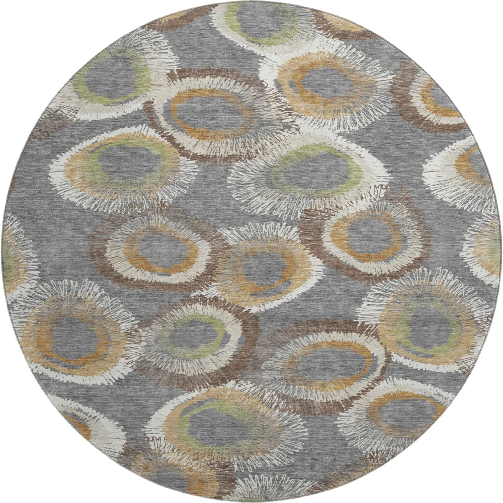 Mayfield AMF2278 Gray 8' x 8' Rug