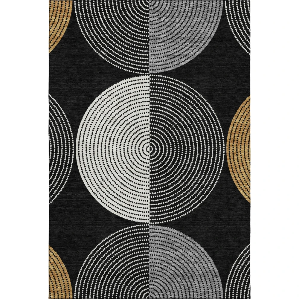 Mayfield AMF2281 Black 10' x 14' Rug