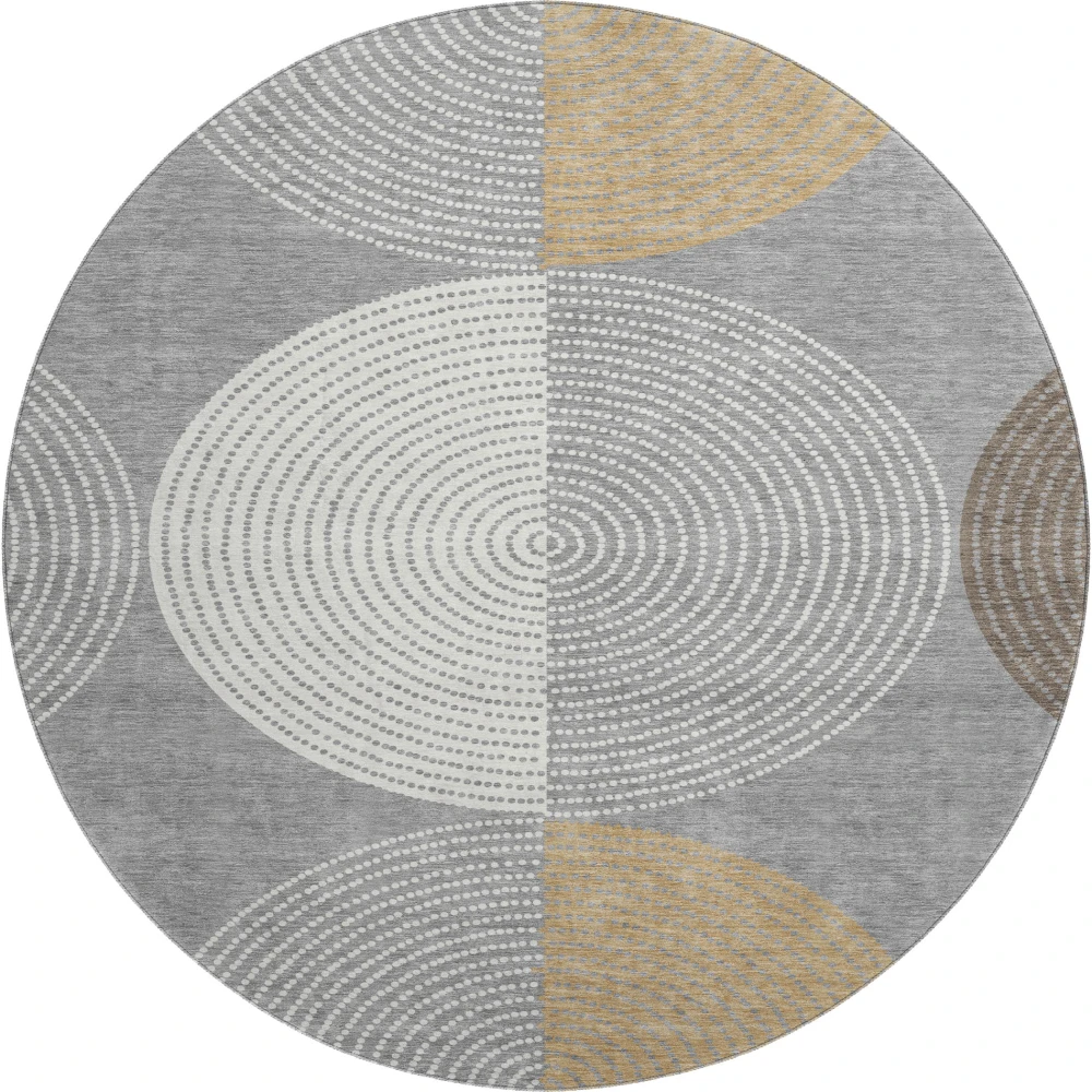 Mayfield AMF2281 Gray 8' x 8' Rug