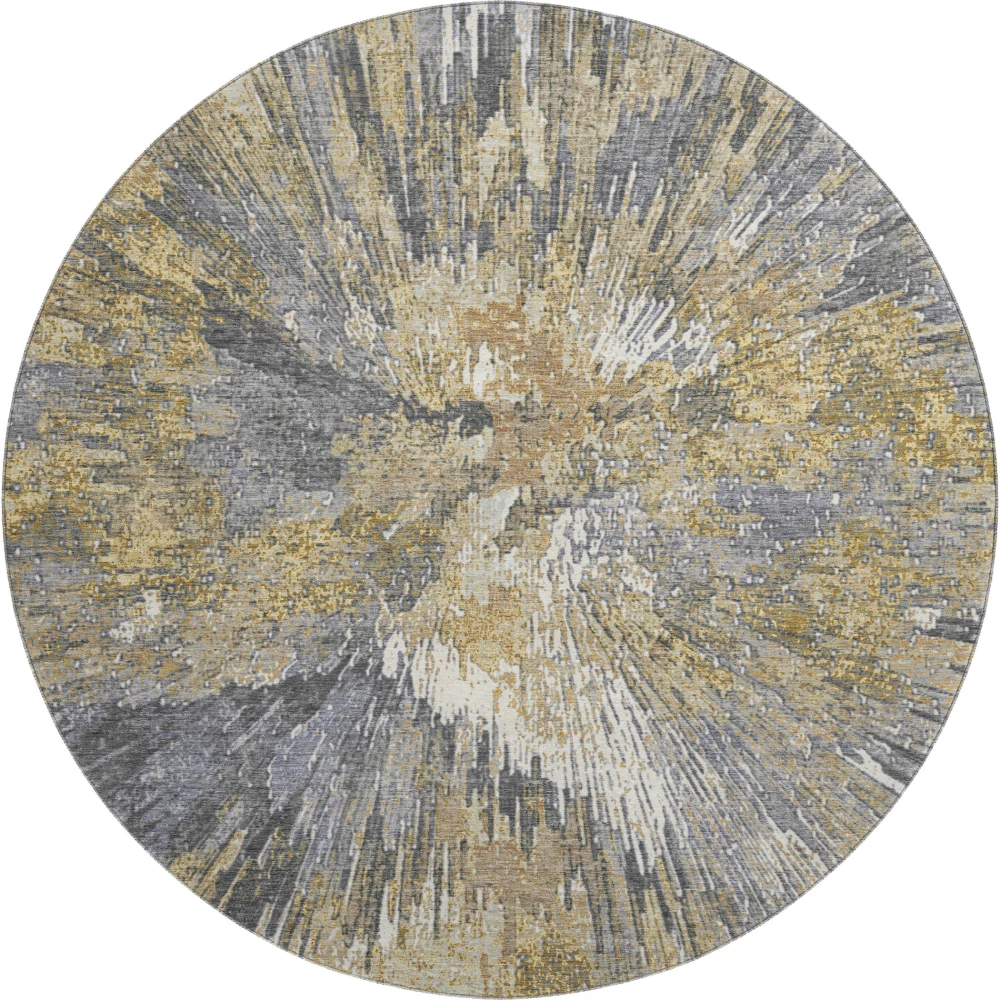 Mayfield AMF2283 Gold 8' x 8' Rug