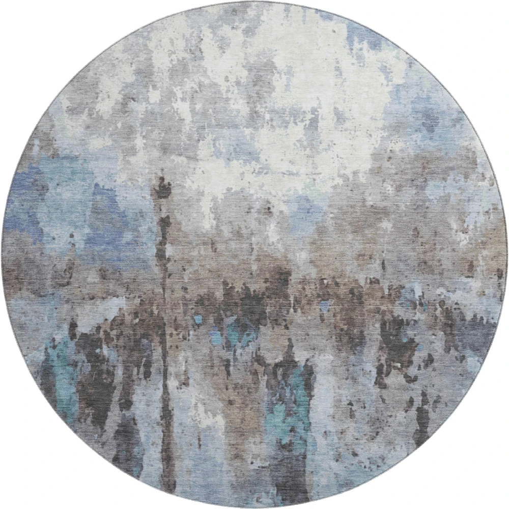 Mayfield AMF2284 Blue 8' x 8' Rug