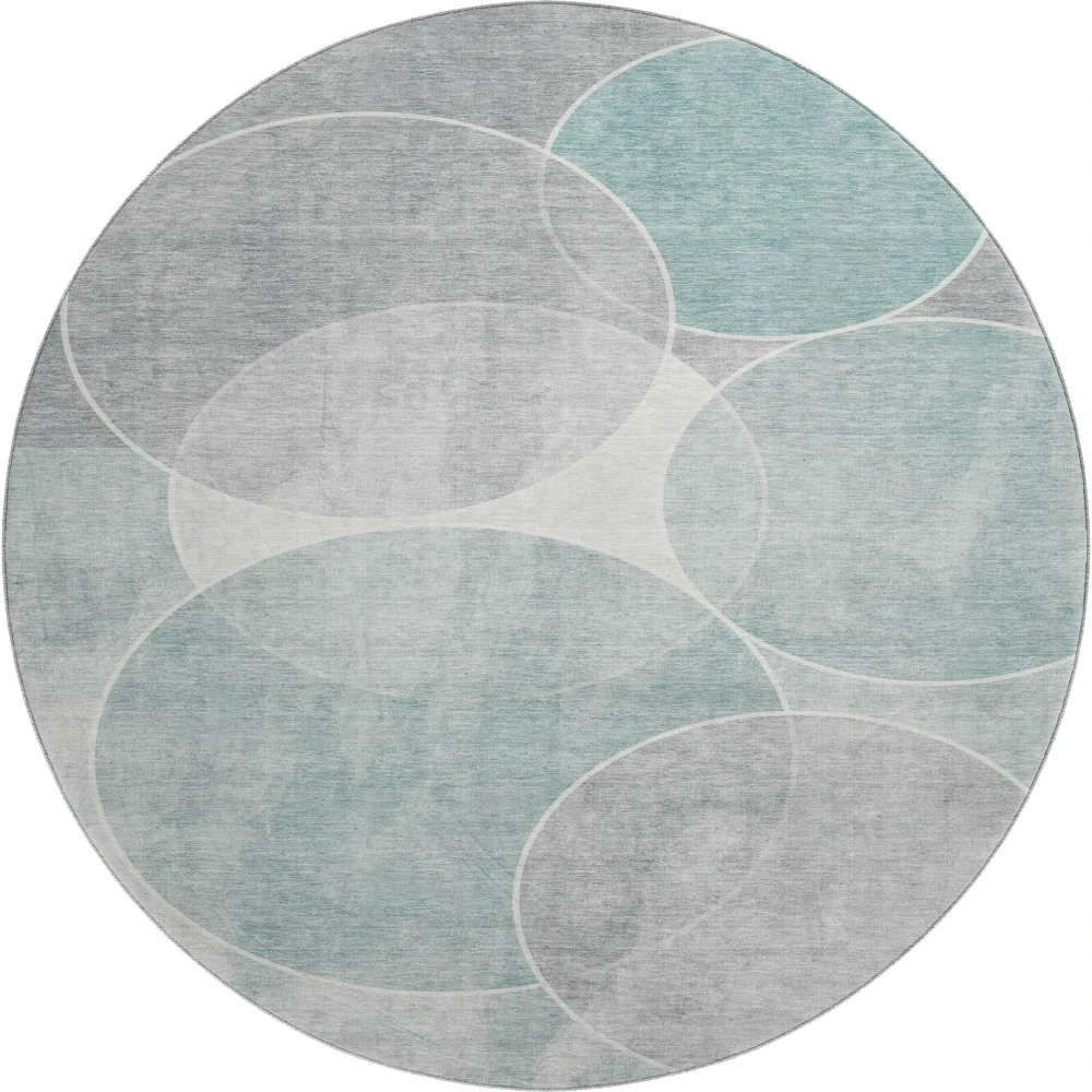 Mayfield AMF2286 Teal 8' x 8' Rug
