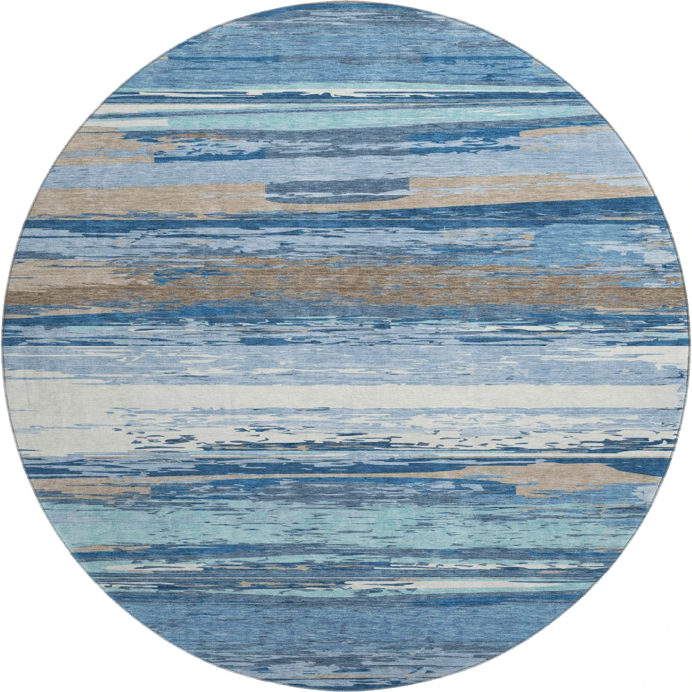 Mayfield AMF2287 Blue 8' x 8' Rug