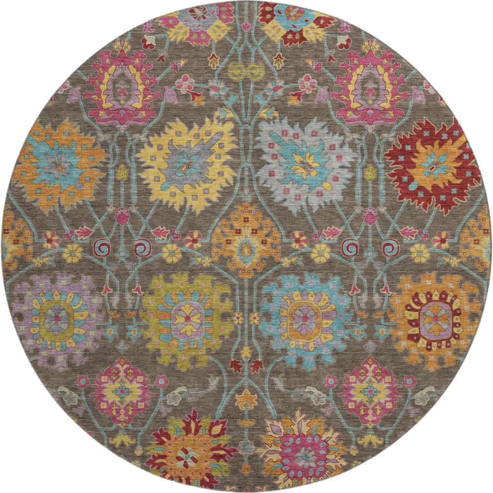 Mayfield AMF2288 Chocolate 8' x 8' Rug