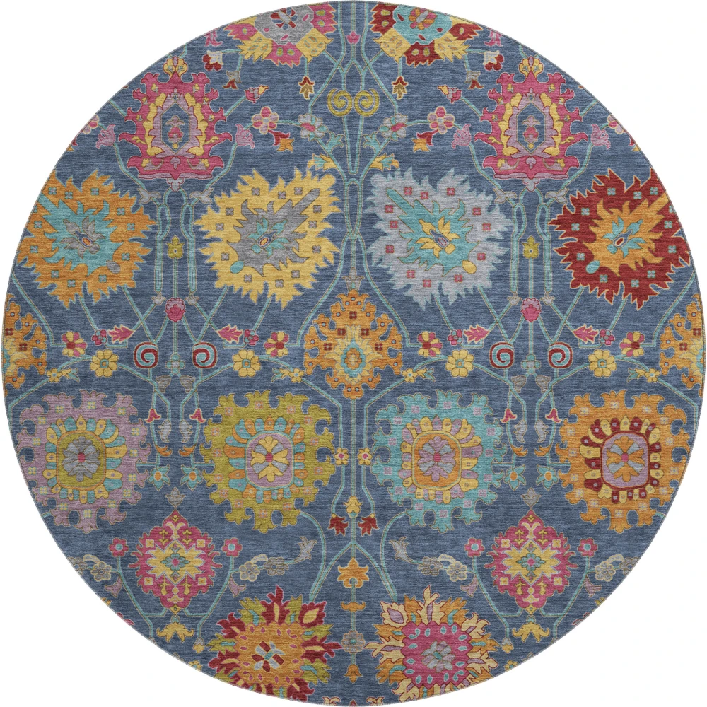 Mayfield AMF2288 Navy 8' x 8' Rug