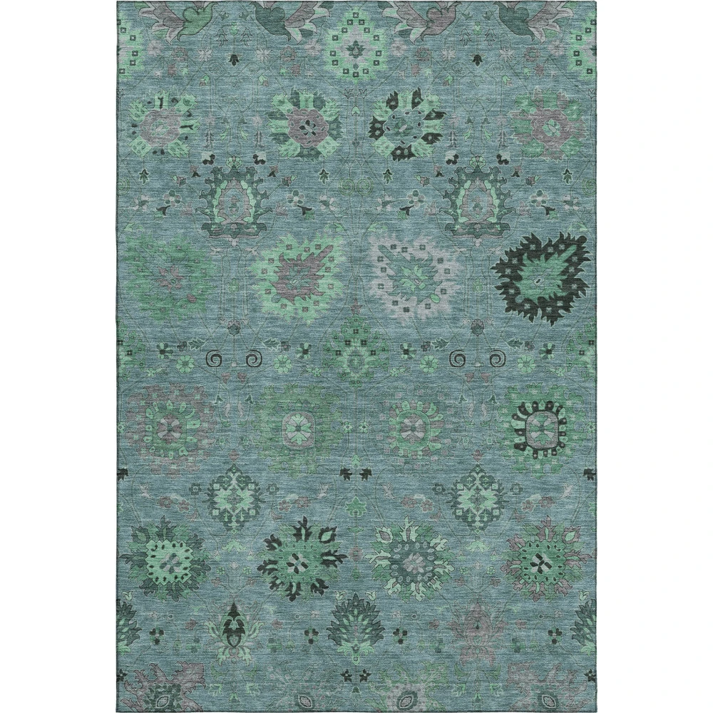 Mayfield AMF2289 Teal 3' x 5' Rug