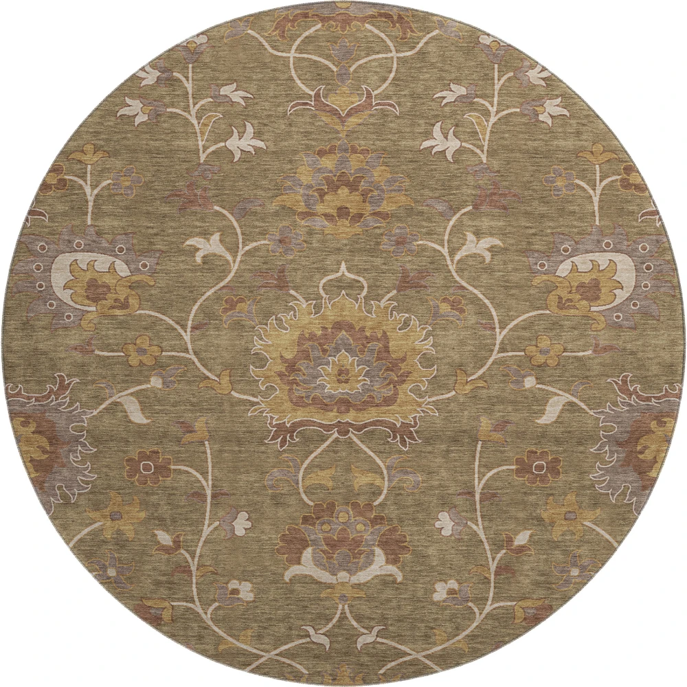 Mayfield AMF2290 Brown 8' x 8' Rug