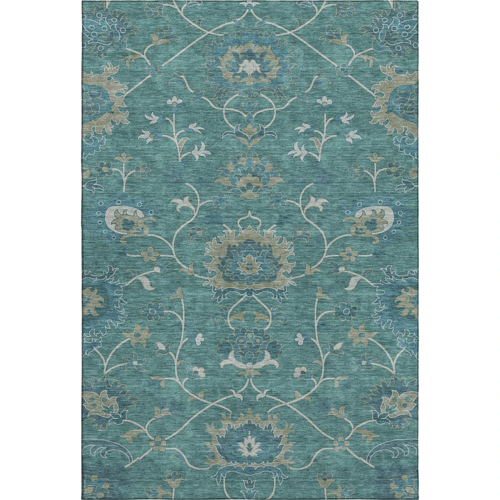 Mayfield AMF2290 Teal 9' x 12' Rug