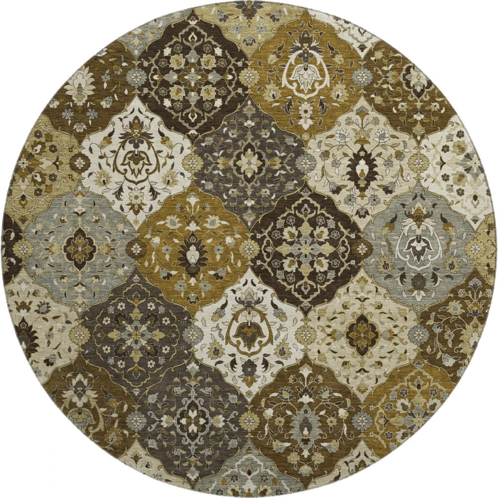 Mayfield AMF2292 Brown 8' x 8' Rug