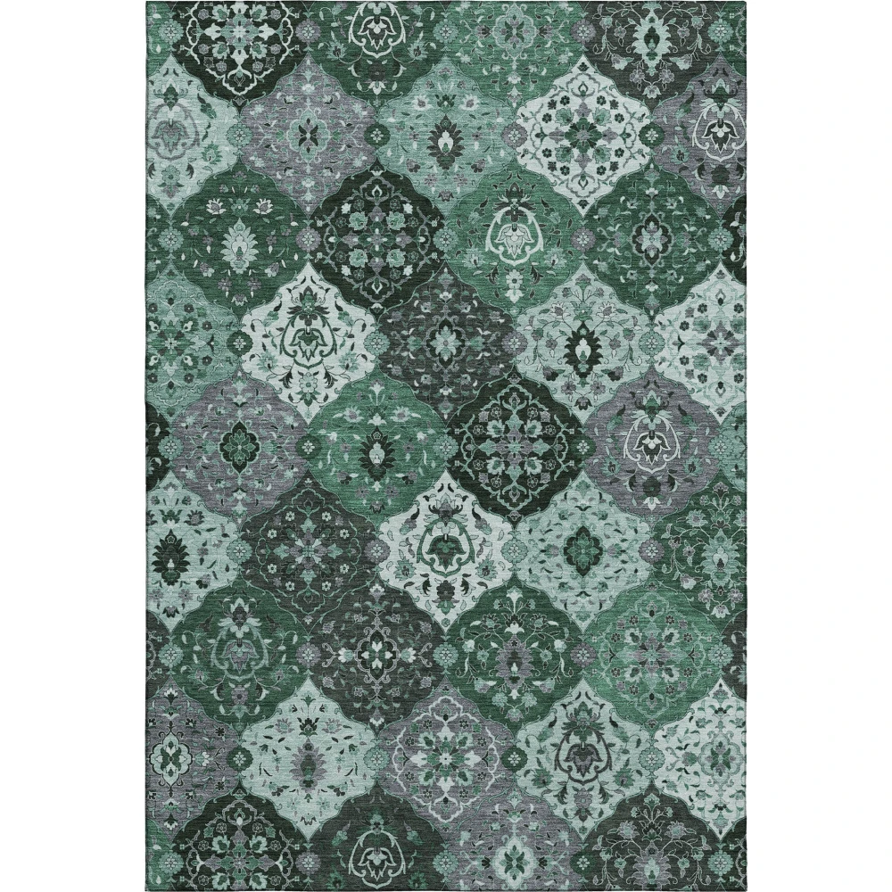 Mayfield AMF2292 Green 3' x 5' Rug
