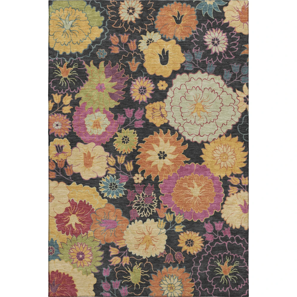 Mayfield AMF2293 Black 3' x 5' Rug
