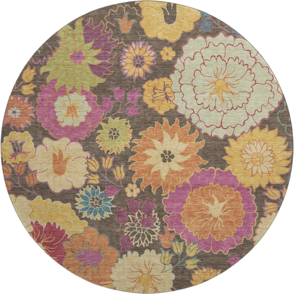 Mayfield AMF2293 Chocolate 8' x 8' Rug