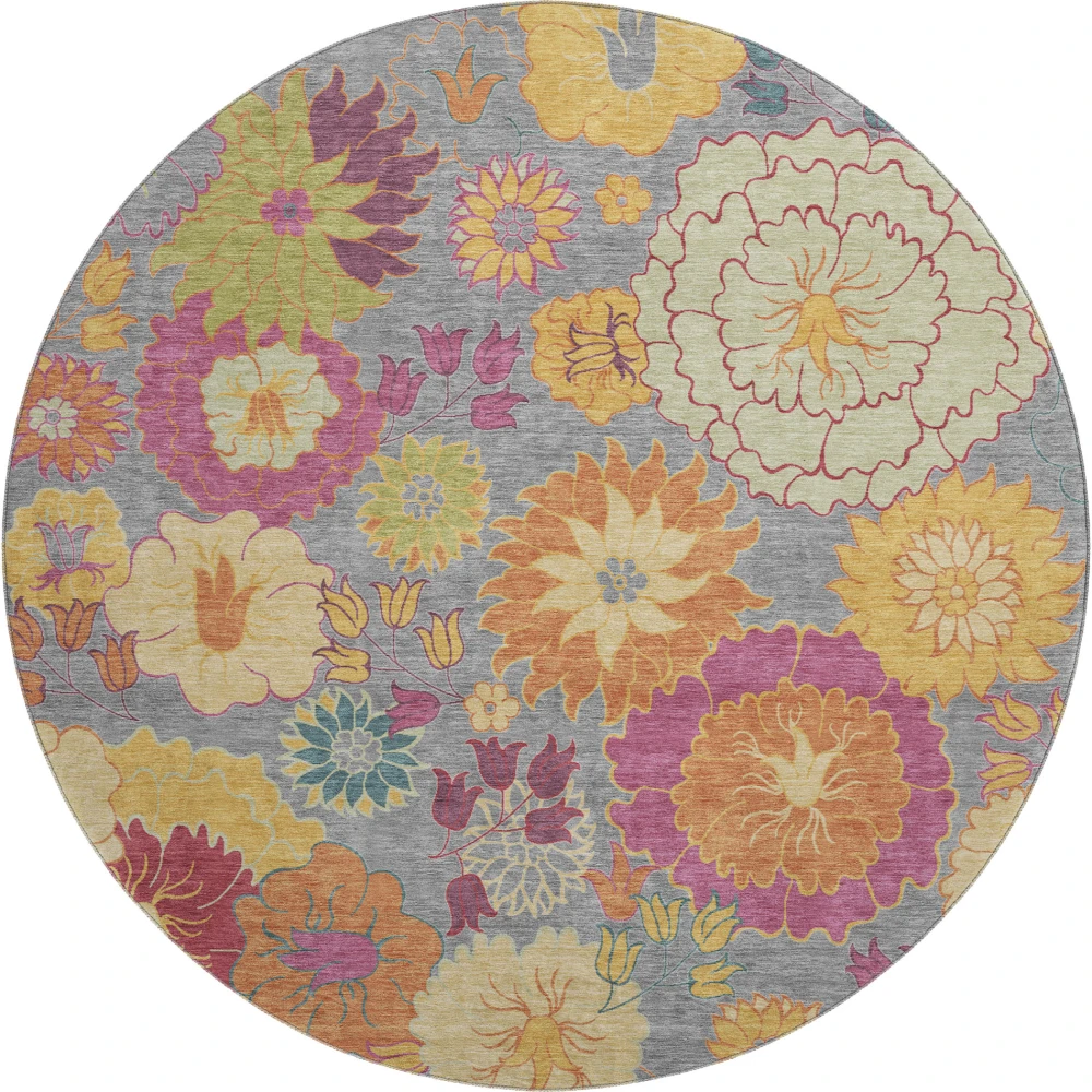Mayfield AMF2293 Gray 8' x 8' Rug
