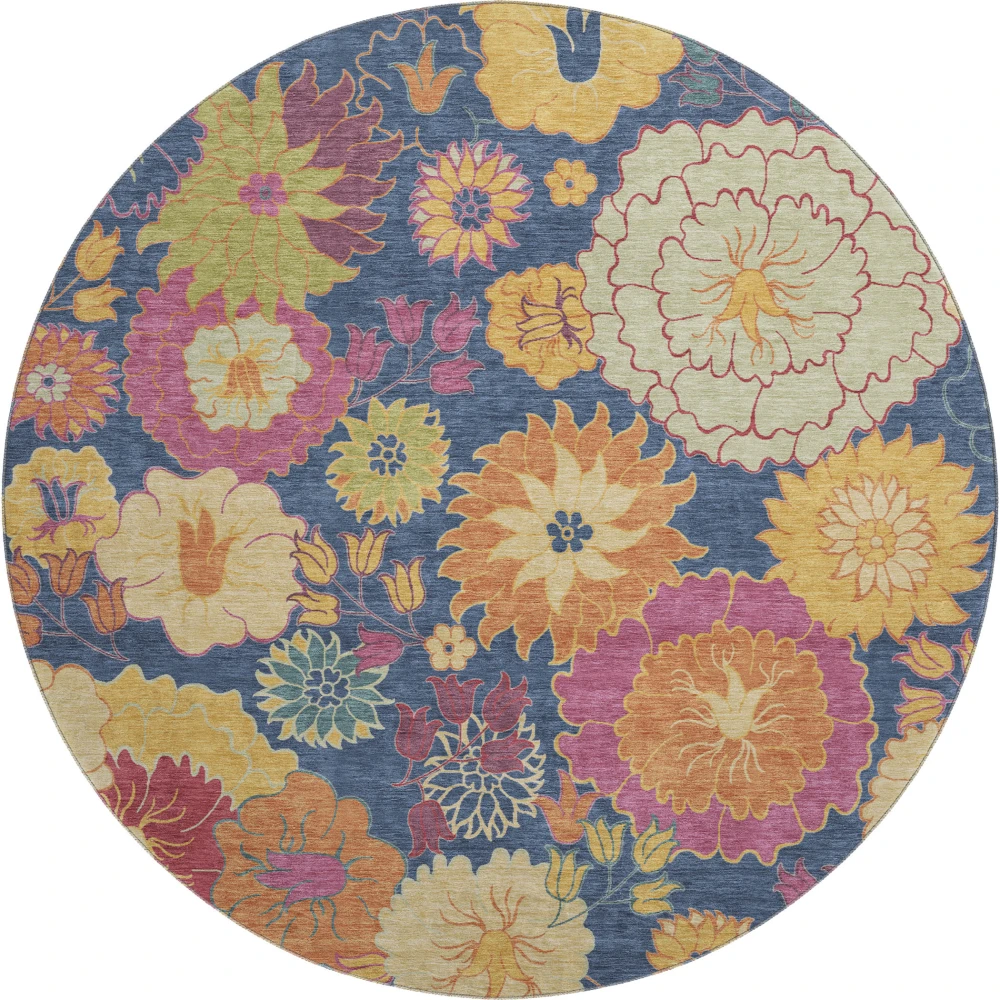 Mayfield AMF2293 Navy 8' x 8' Rug