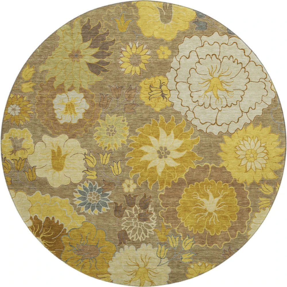 Mayfield AMF2294 Mocha 8' x 8' Rug