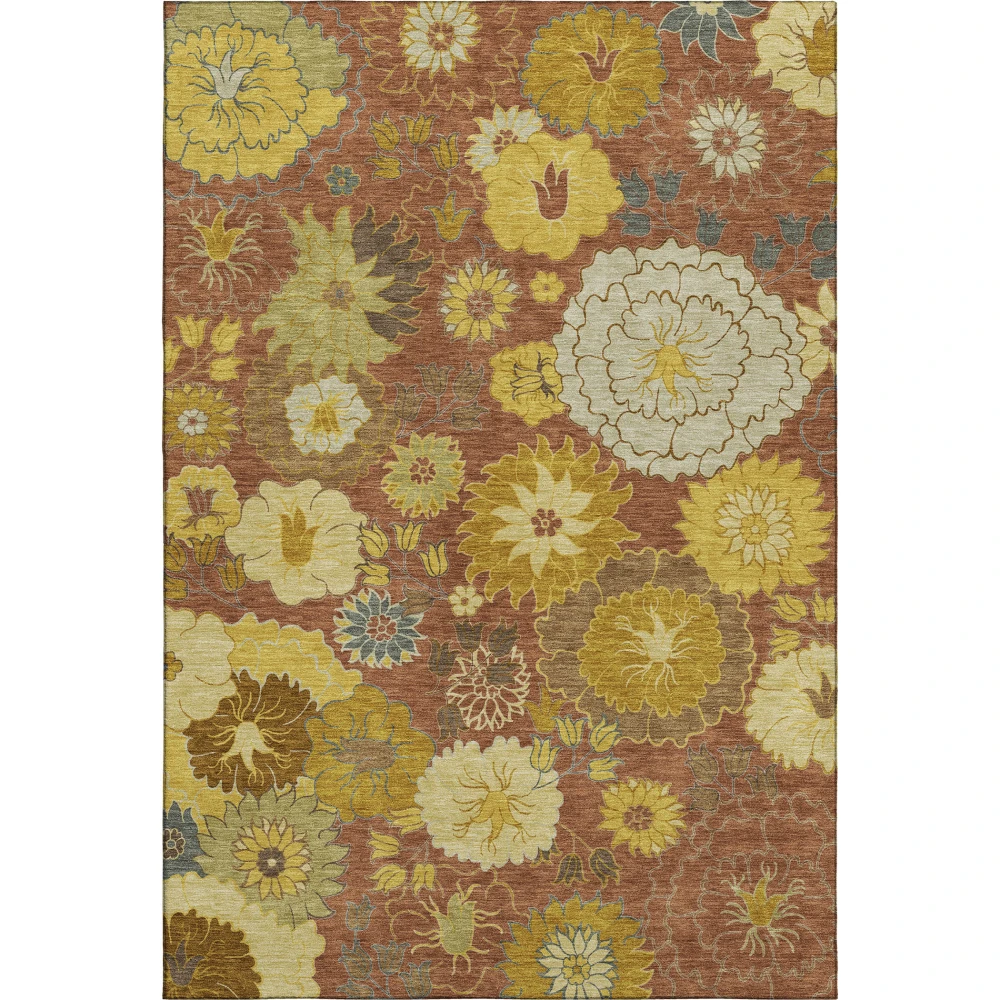Mayfield AMF2294 Terracotta 3' x 5' Rug