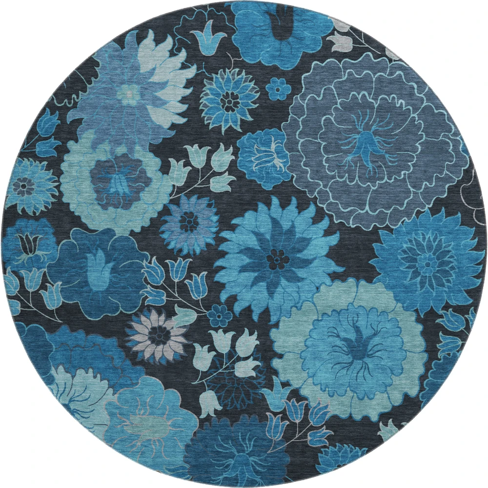 Mayfield AMF2295 Blue 8' x 8' Rug