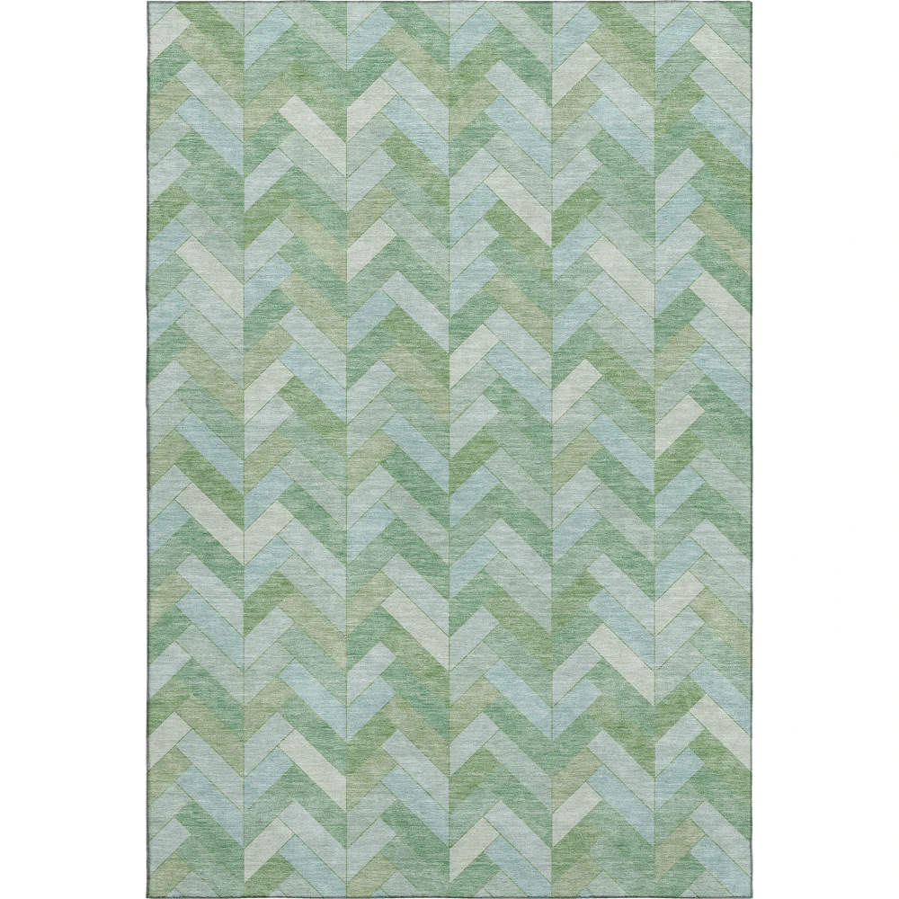 Mayfield AMF2297 Green 10' x 14' Rug