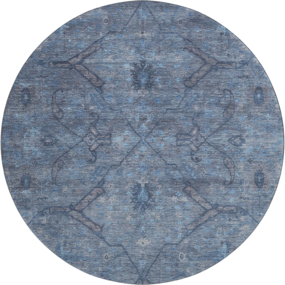 Mayfield AMF2299 Blue 8' x 8' Rug