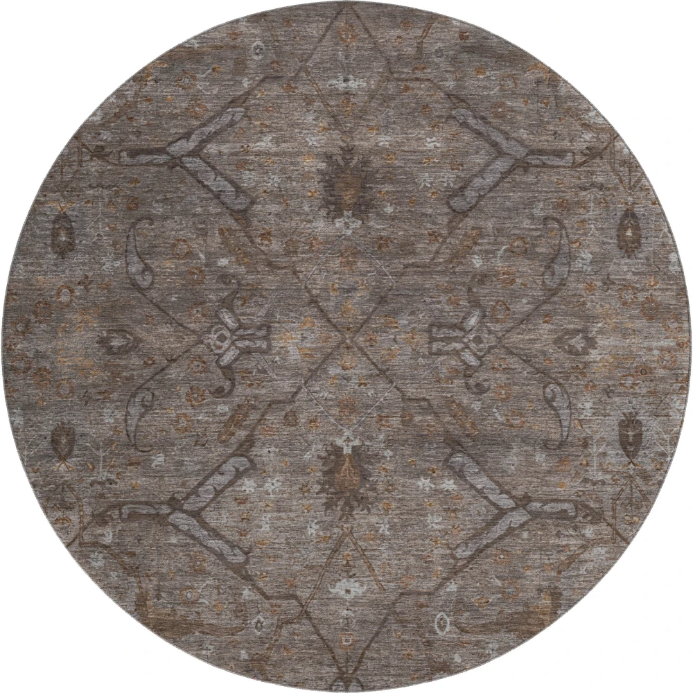 Mayfield AMF2299 Brown 8' x 8' Rug